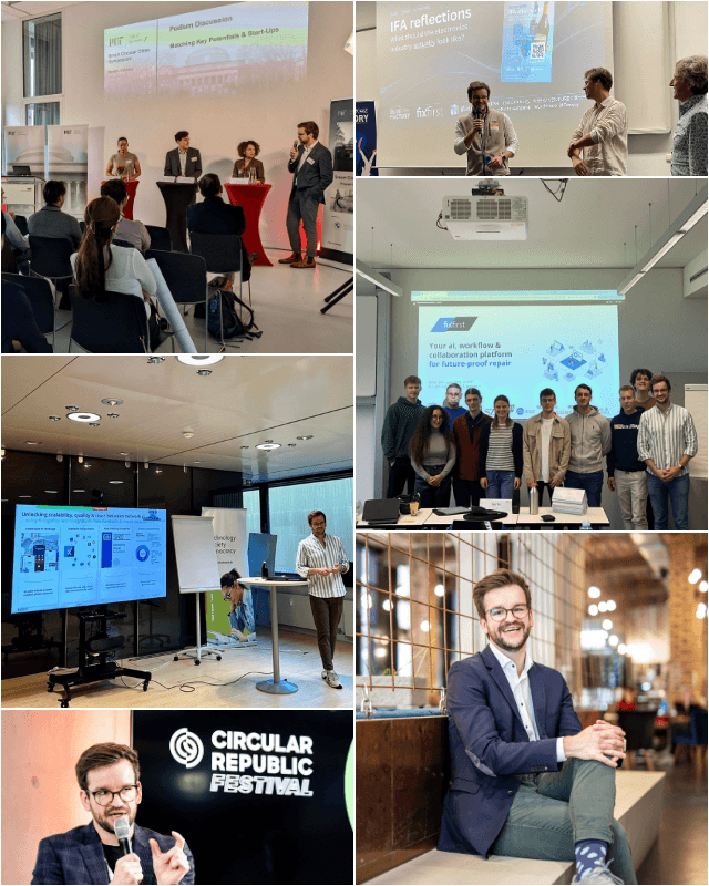 Mentoring founders and students in repair & circularity