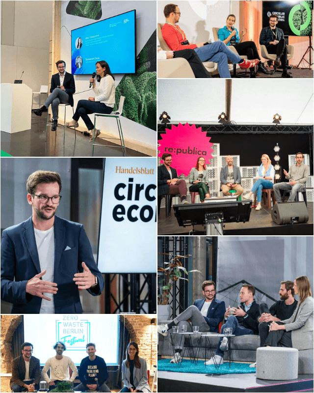 Keynotes, panels and conference stages